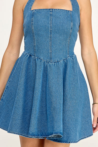 Vestido mezclilla