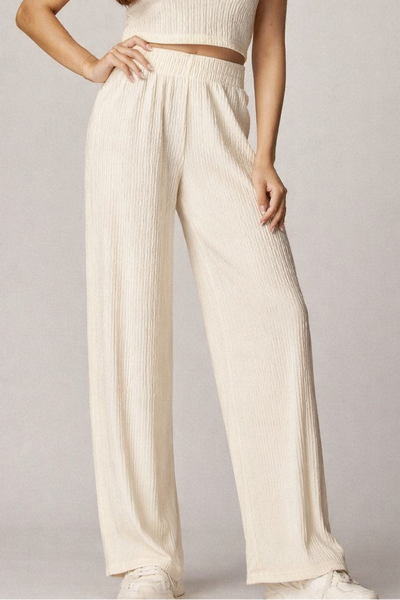 Pantalón blanco beige
