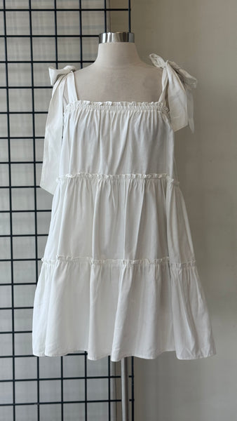 VESTIDO BLANCO SUELTO