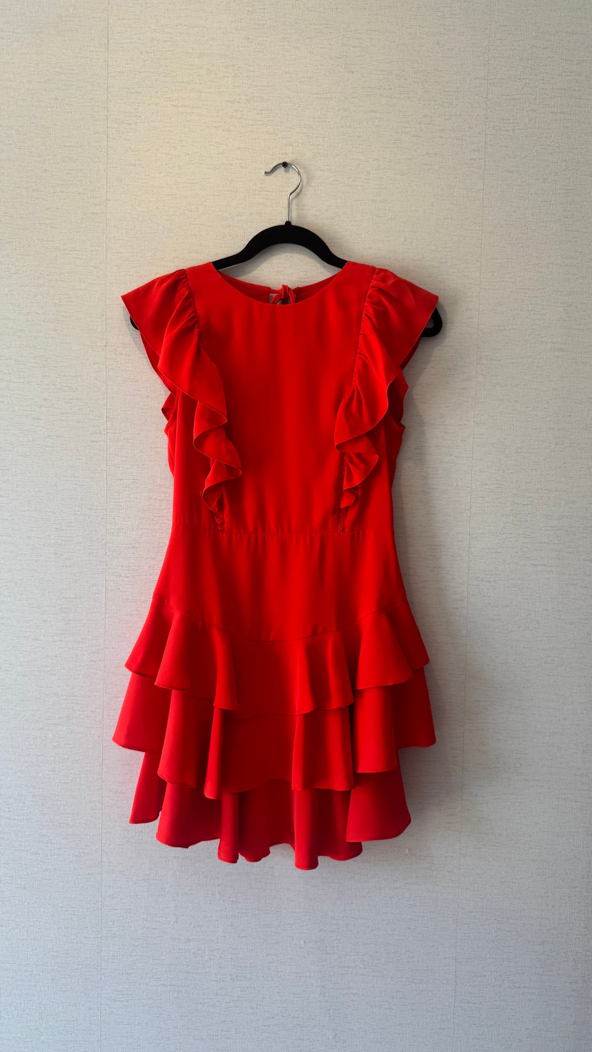 VESTIDO ROJO ESPALDA ABIERTO