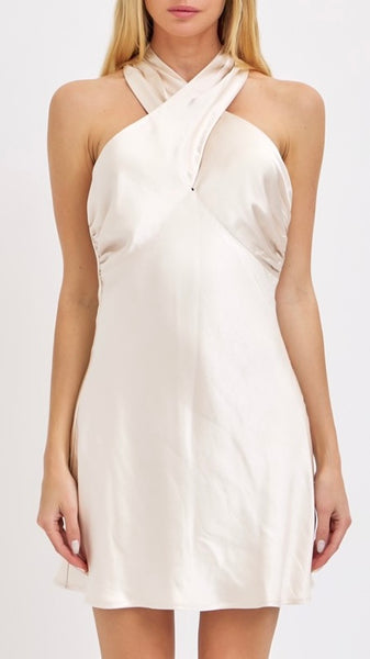 Vestido beige