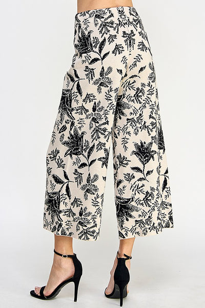 Pantalón beige tejido