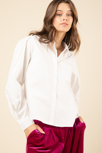 Blusa camisola blanca