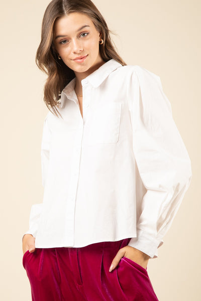 Blusa camisola blanca