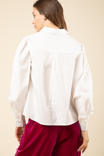 Blusa camisola blanca