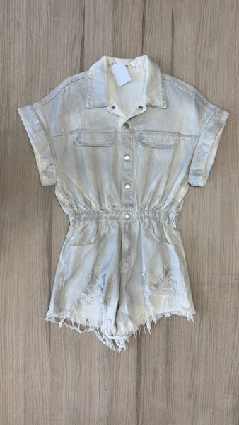 ROMPER BLANCO METALICO