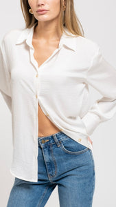 Blusa camisola beige