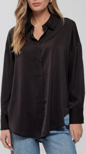 Blusa camisola negra