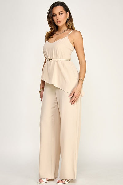 Jumpsuit beige