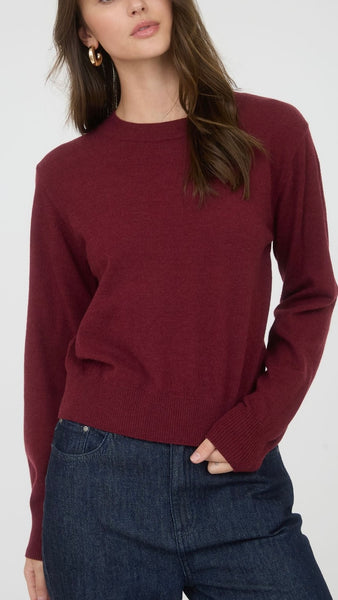 Suéter vino manga larga