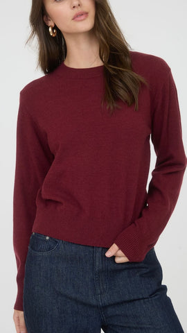 Suéter vino manga larga