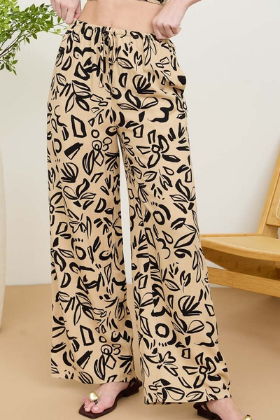Pantalón beige figruas