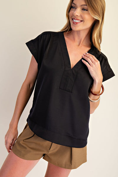 Blusa negra V