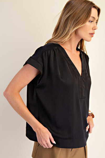 Blusa negra V
