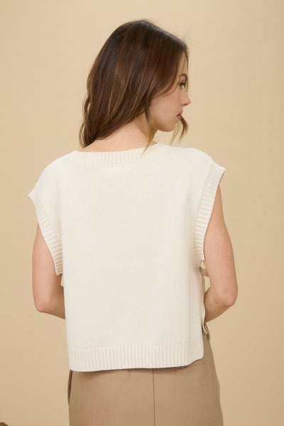 Suéter blusa beige