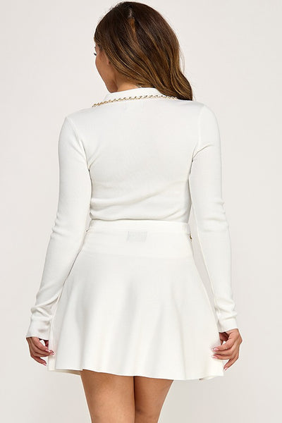 Conjunto blanco cadena