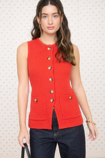 Chaleco rojo