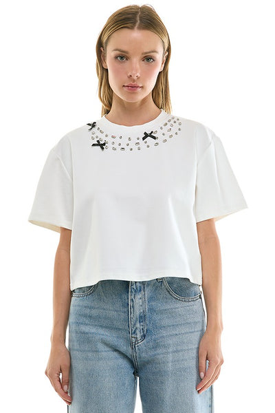 Blusa camiseta cuello