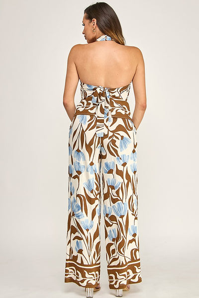 Conjunto café halter