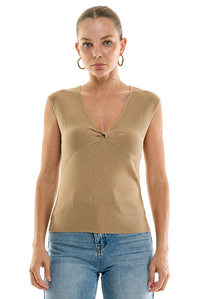 Blusa beige nudo