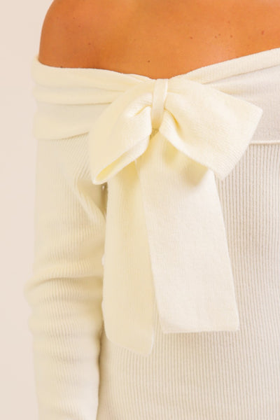 Vestido beige tejido