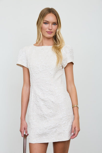 Vestido beige manga
