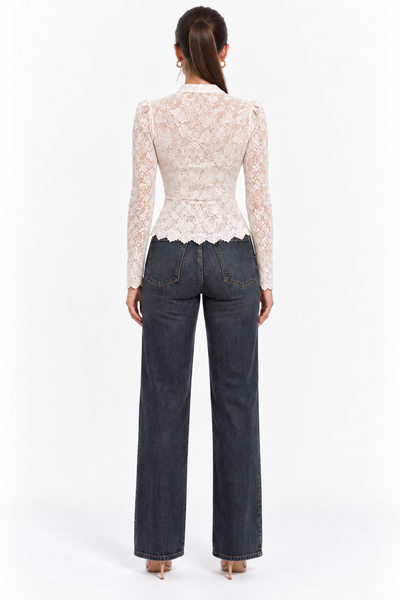 Blusa blanca Napoleón