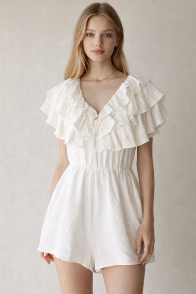 Romper blanco capas