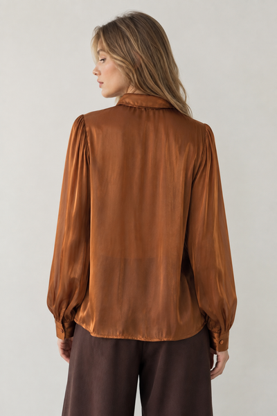 Blusa café
