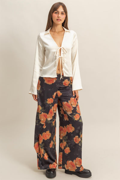 Blusa blanca abierta