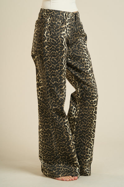 Pantalón leopardo
