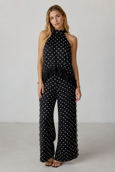 Conjunto negro puntos