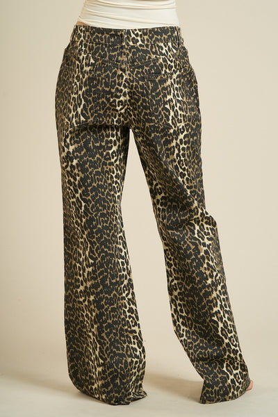 Pantalón leopardo