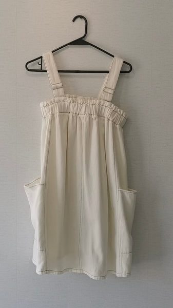 VESTIDO BLANCO MEZCLILLA