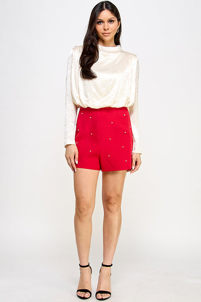 Shorts rojo