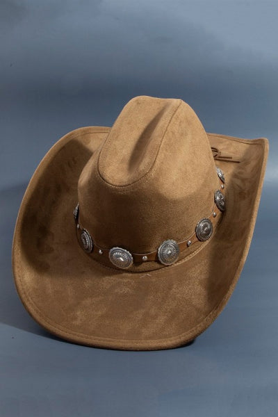 Sombrero café claro western