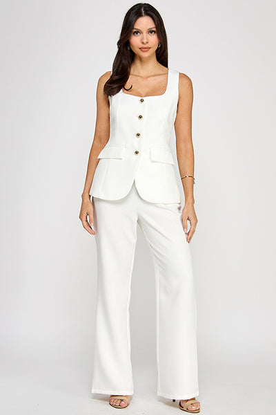 Jumpsuit blanco