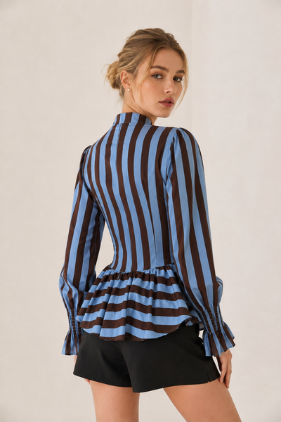 Blusa raya azul