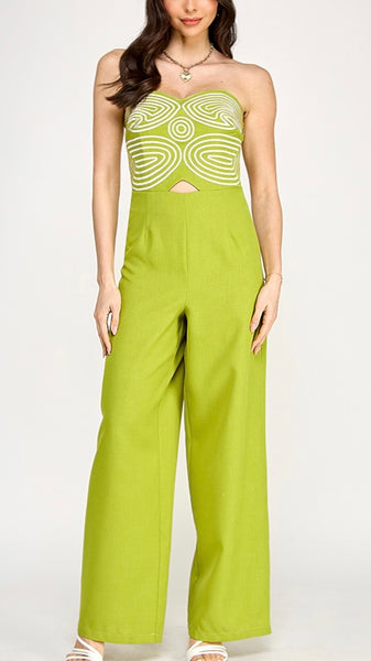 Jumpsuit verde
