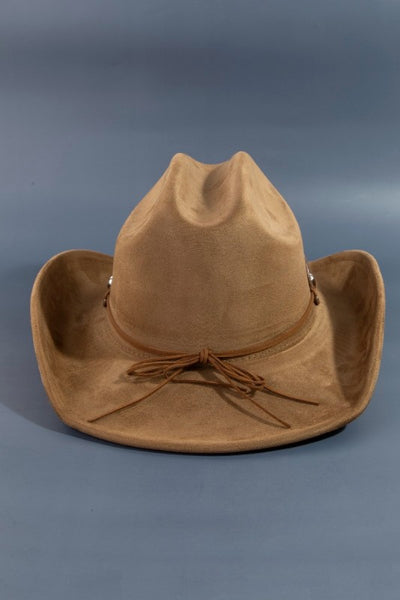 Sombrero café cinto