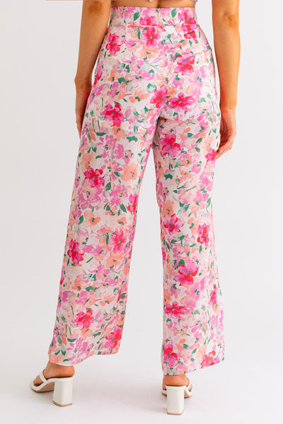 Pantalón palazo flores