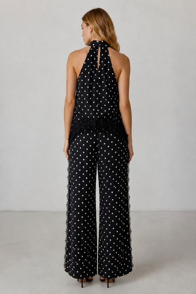 Conjunto negro puntos