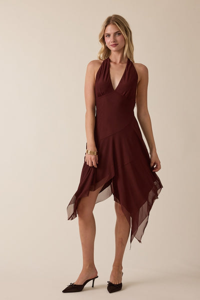 Vestido Café