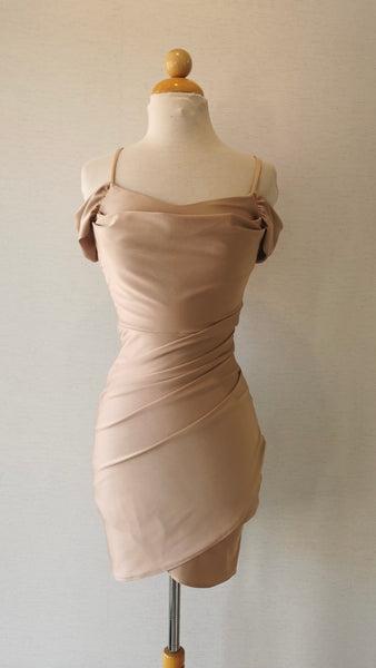 Vestido beige