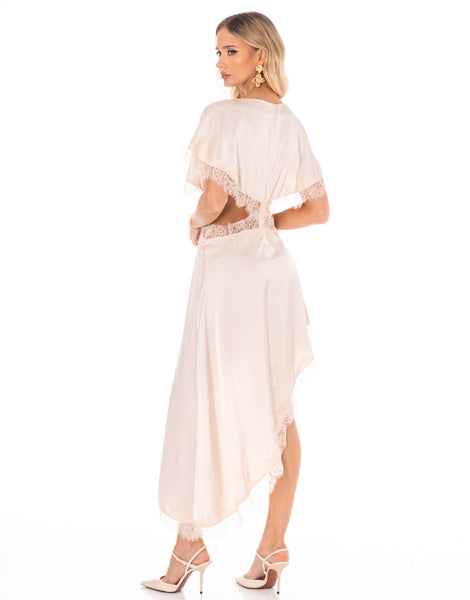 Vestido beige
