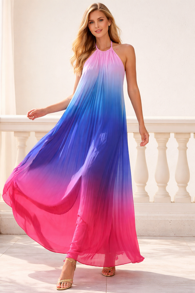 Vestido largo atardecer