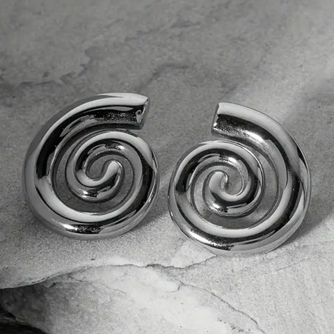 Arete espiral plata