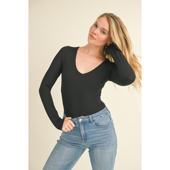 Bodysuit negro V