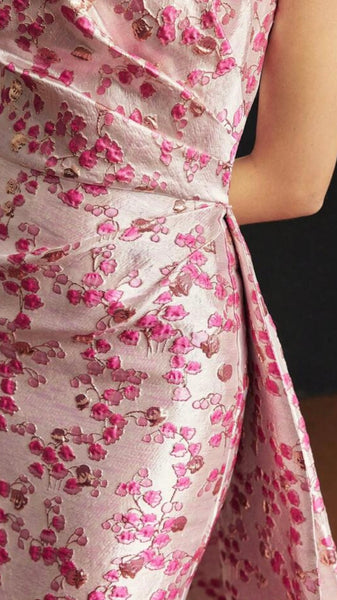 VESTIDO ROSA COLORES