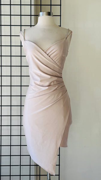 Vestido beige